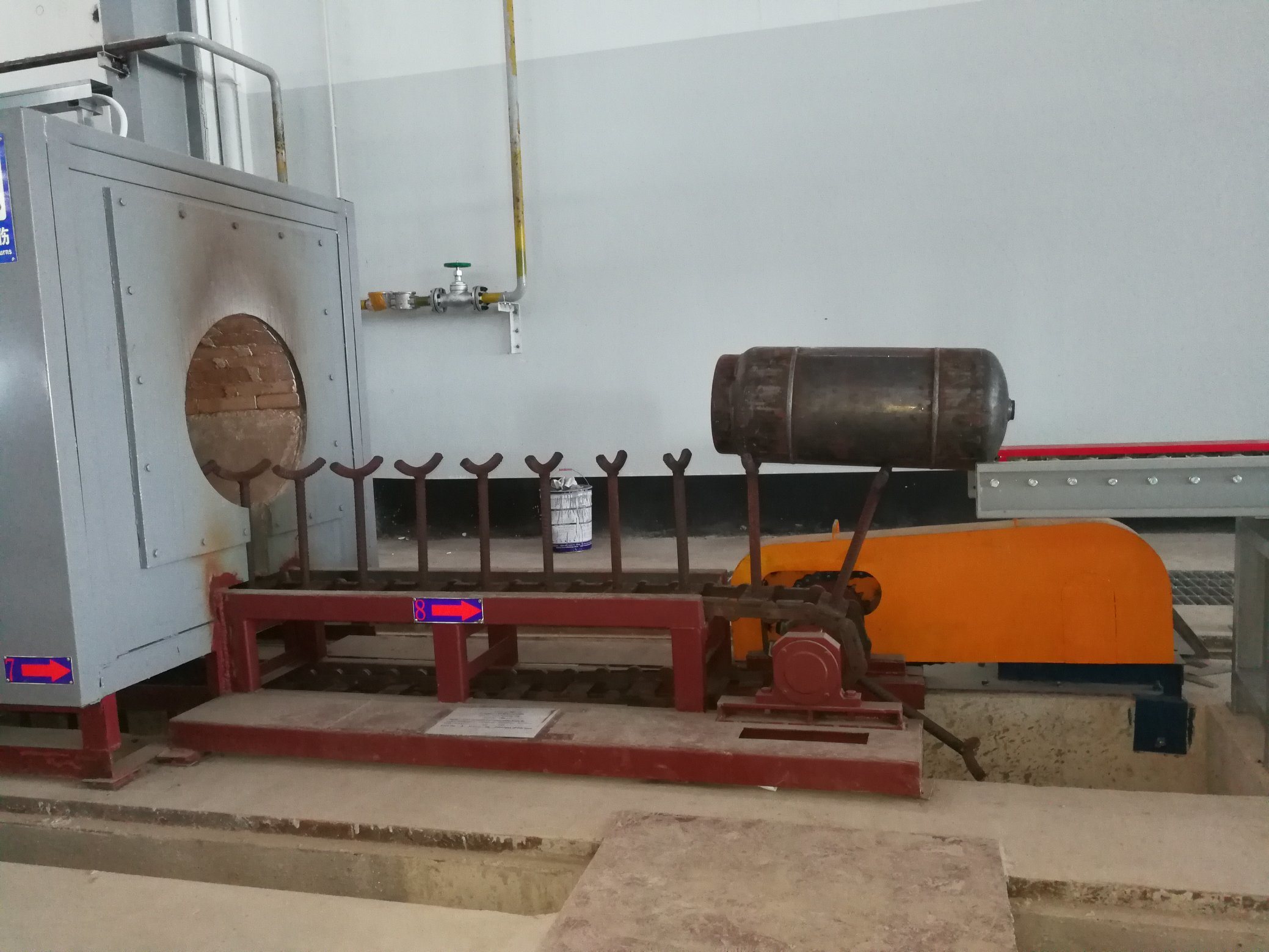 CNG LPG Gas Cylinder Annealing Furnace