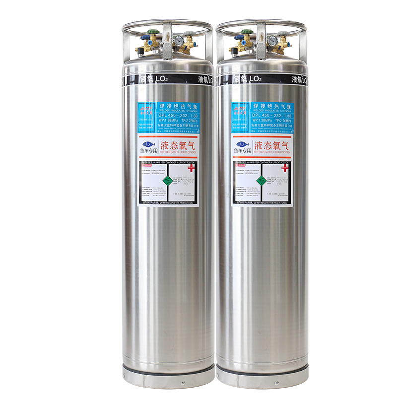 Cryogenic Liquid Oxygen Nitrogen Argon LNG Cylinder Dewar Vessel