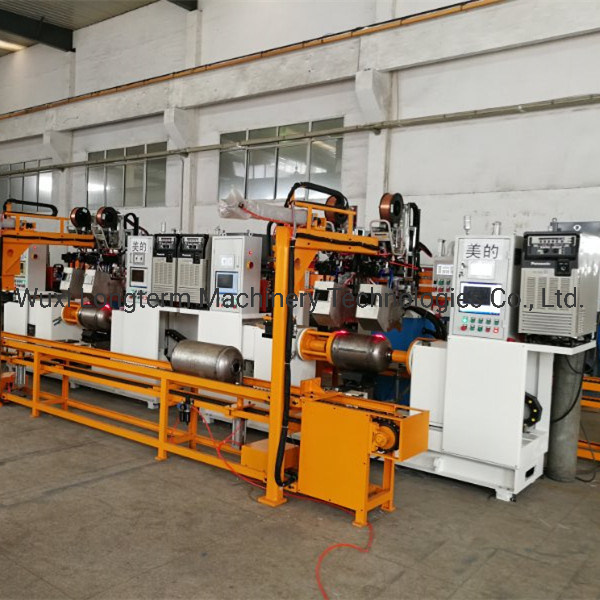 Automatic Solar Water Heater Geyser Welding Machine