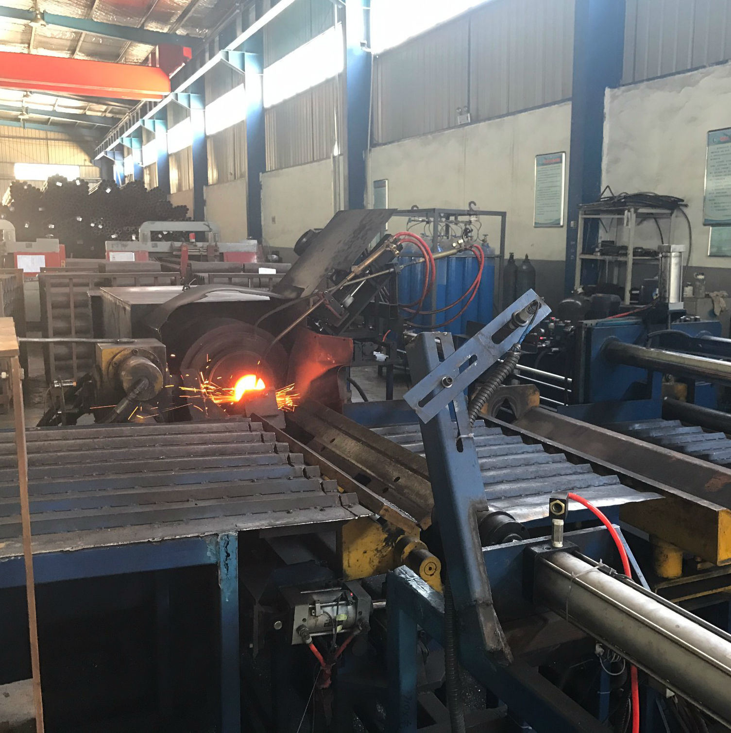 Automatic Fire Extinguisher Cylinder Production Machine