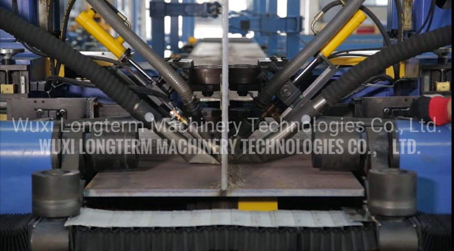 Standard Gantry Type Submerged Arc Welding Machine H Beam Production Line, Metal Structural H Beam Steel Welding Equipment!