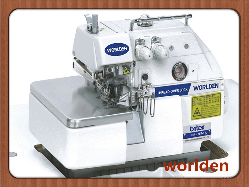Wd-757ta Five Thread Overloxk for Pocket Sewing Machine