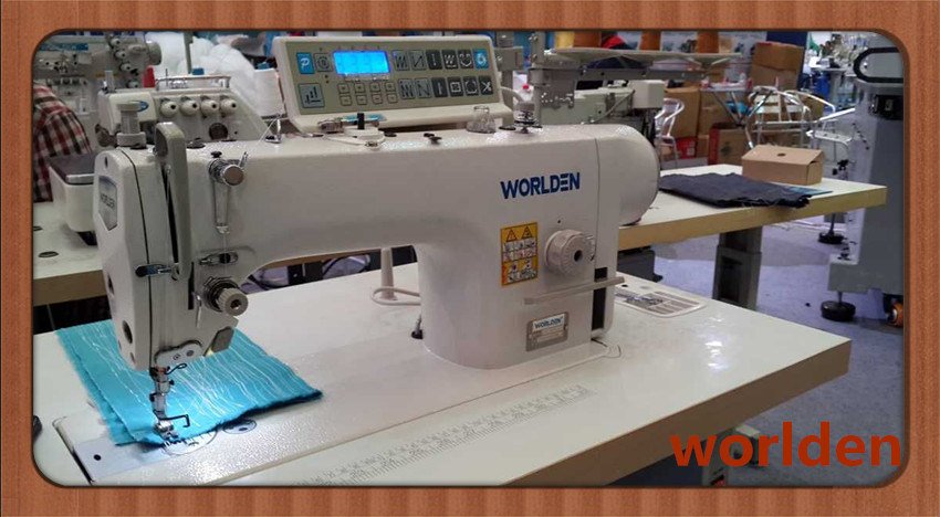 Wd 9000Da直接传动缝纫机与自动整理者