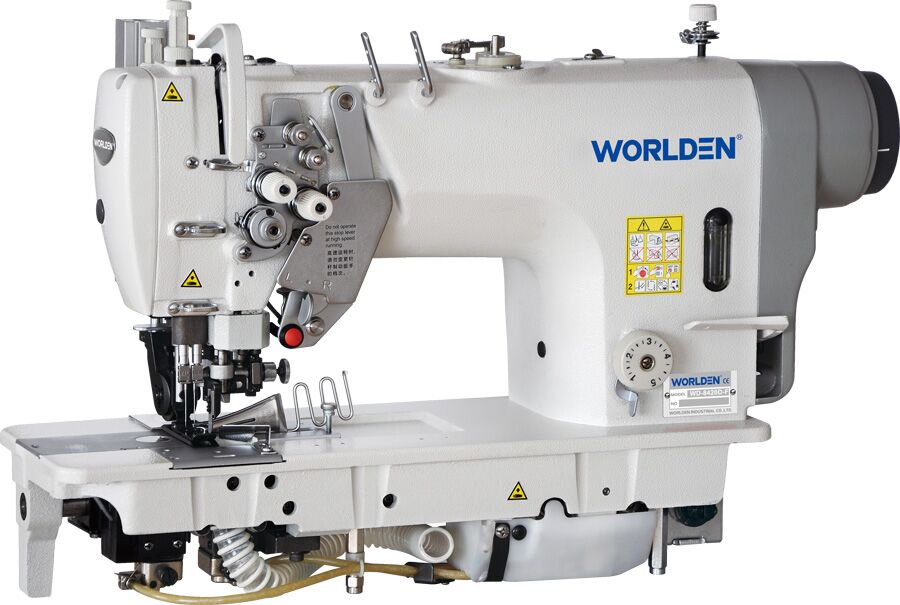 WD-8420D Direct Drive High-speed Double Needle Lockstitch Sewing Machine Series