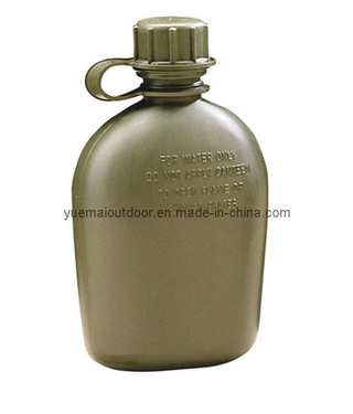 Military Us Water Bottle with High Quality HDPE
