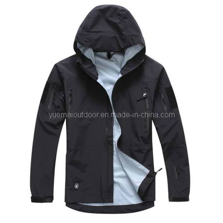 Military Hardshell Jacket with High Quality Waterproof and Breathable