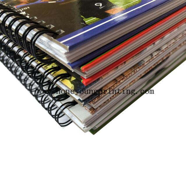 A5尺寸电线装订硬盖学生8mm单线笔记本