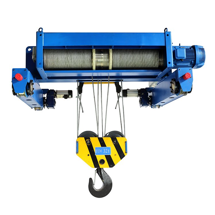 2T-62T 62M Double Girder Hoist Construction Electric Wire Rope Hoist 