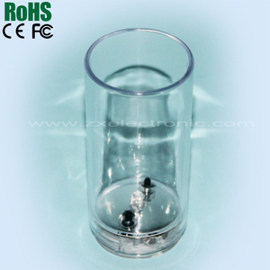 LED light up glass,flashing led shot glass