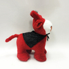 Singing red donkeys with cloak for kids