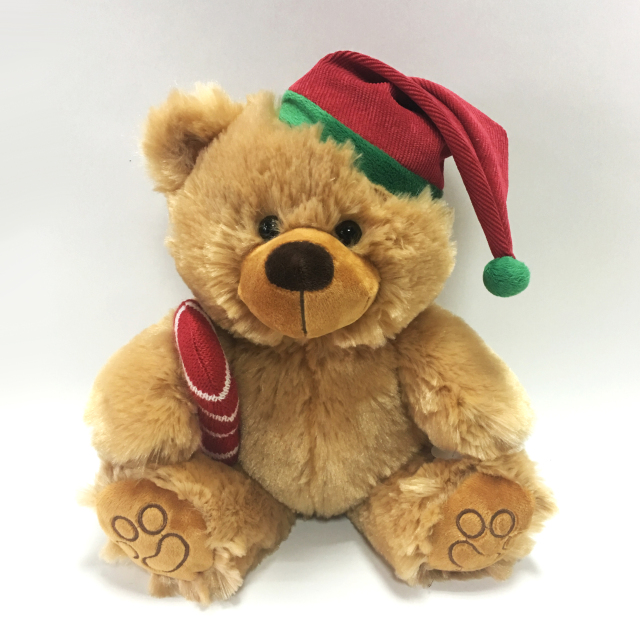 Soft Teddy Bears Plush Kids Brown Christmas Bear Toys