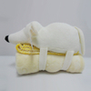 11 " Cute White Mouse Toy Stuffed Animal Plush Pillow Blanket