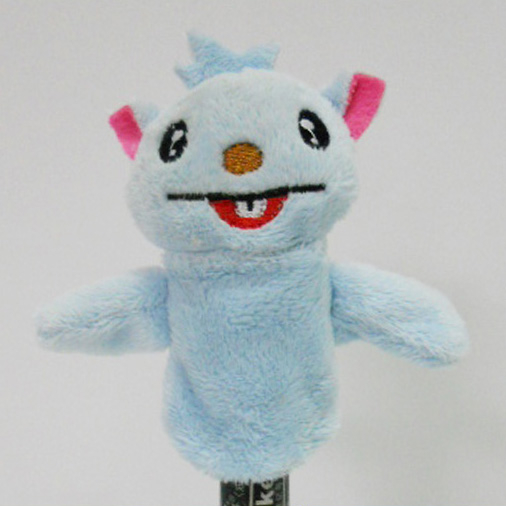 Plush Stuffed Toy Beaver Finger Puppet for Kids
