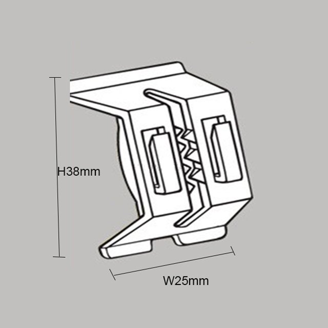 3Way Shelf Channel Sign Clip SGC22 Buy plastic doublesided sign