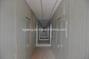 Chambre pr&eacute;fabriqu&eacute;e de cabine portative du Ghana avec les configurations s&ucirc;res et durables