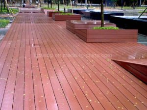 Panneaux de WPC/planches en bois de PE/plaque compos&eacute;e en plastique en bois/plancher en bois de PE