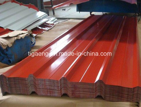Color Coated S Profile PPGI Roof Tile/Corrugated Metal Roofing for Sale