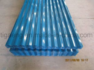 Azulejo de acero revestido revestido del material para techos del color/de azotea del color para Angola
