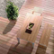 El panel de pared de Vinyle/la madera de madera tiene gusto del tabl&oacute;n del suelo del PE Decking/WPC