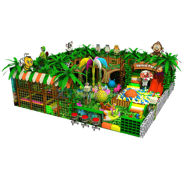 Jungle Theme Amusement Indoor Soft Play Park для детей
