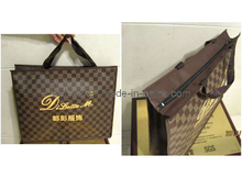 Clothes Bags with Zipper Brown Color (LYZ03)