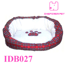 Pet Bed Dog Paw Print Bed