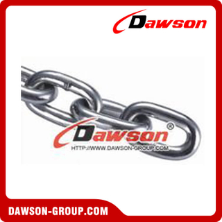 Cadena de enlace corto DIN5685A de acero inoxidable