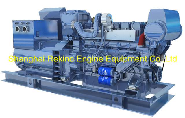 300KW 375KVA 50HZ Weichai marine diesel generator genset set (CCFJ300JW / WP13CD385E200)