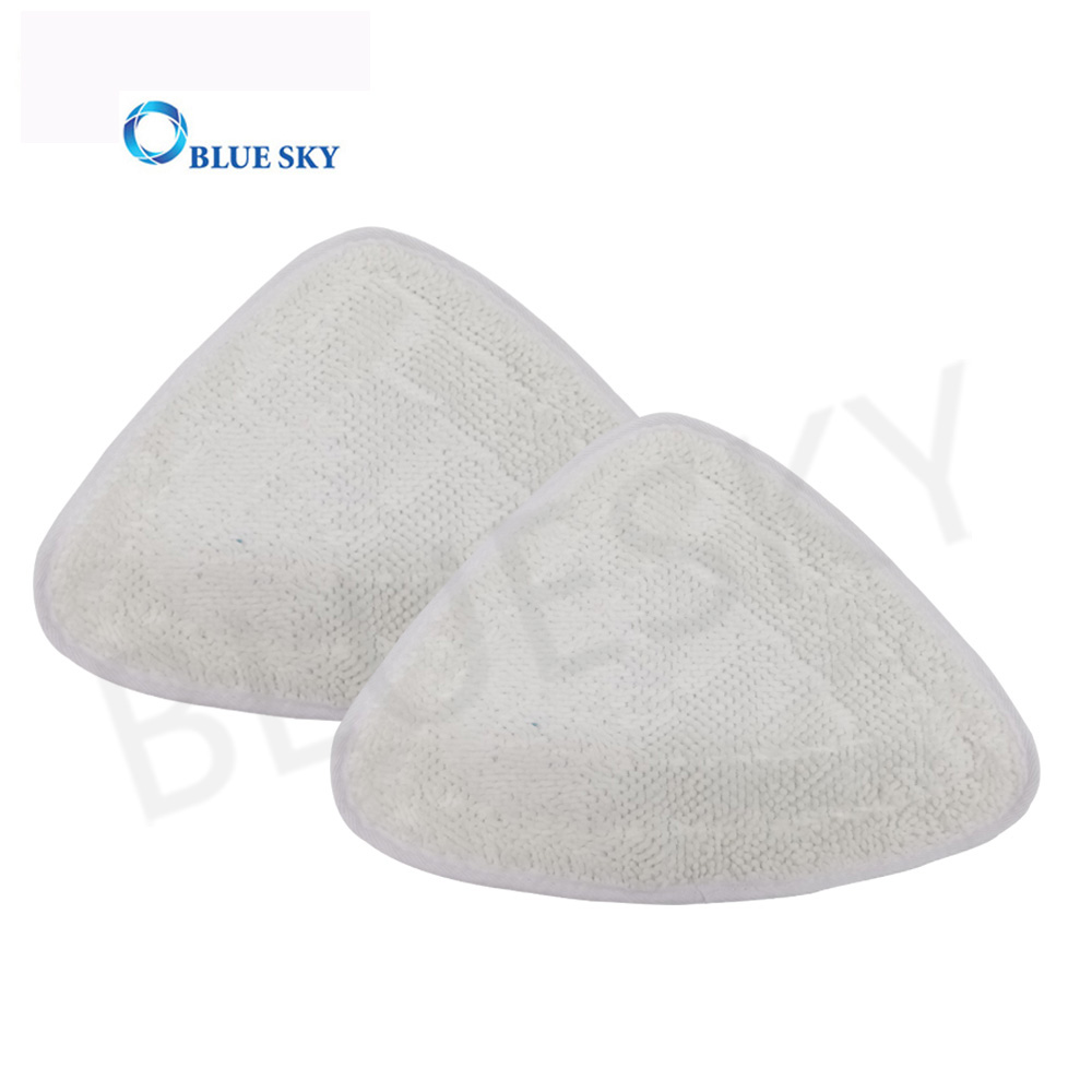 Almohadillas de limpieza a vapor de microfibra lavables personalizadas compatibles con piezas de aspiradora reutilizables mopas de suelo duro de repuesto