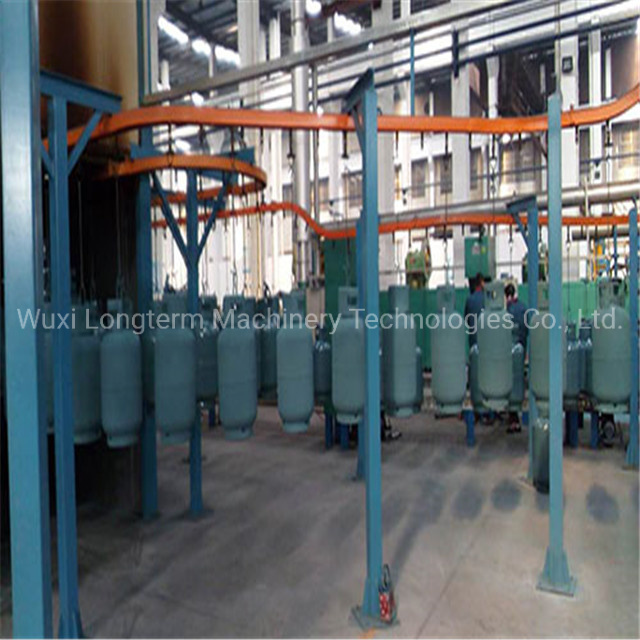 Fully Automatic LPG CNG LNG Cylinder Spray Painting Booth, Ce