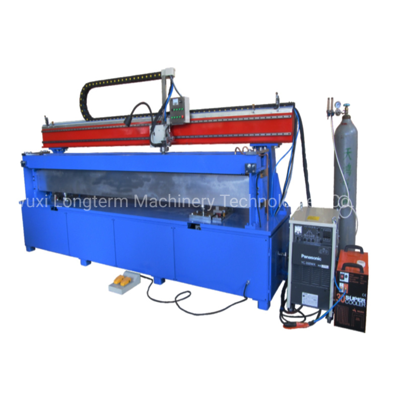 Water Heater Cylidner Body Straight Welding Machine Supplier