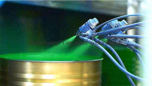 Automatic Steel Drum Painting Booth System