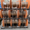 Long Lifespan ABS PS PP Plastic Empty Wire Cable Drum / Bobbin / Reel 630mm for Packing