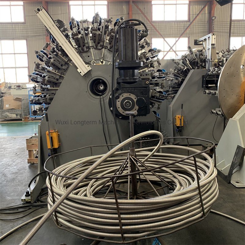 High Speed 36 Carrier Rubber Hose Steel Wire Automatic Braiding Machine