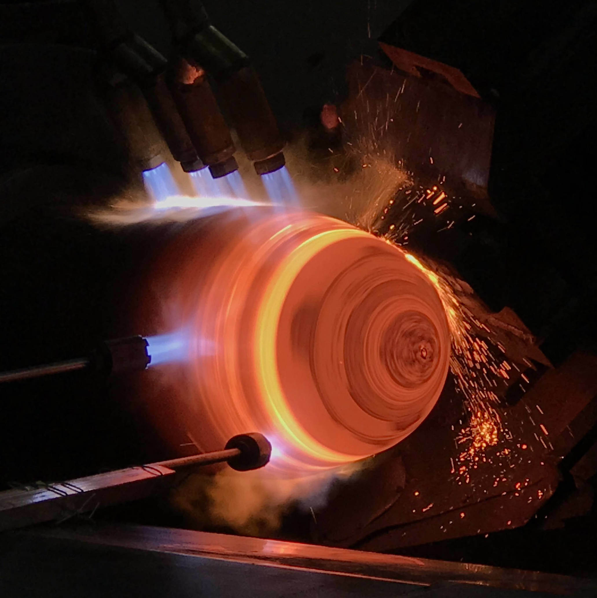 Seamless Cylinder Hot Spinning Machinery