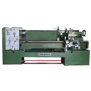 CD6260C- 80 mm Diámetro interior del husillo de precisión de metal Torno Toolroom trifásico