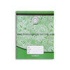 Soft cover 5x5mm square staple binding exercise book 212/24/48/96 feuilles with canlenda and multiplication table