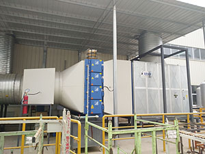 工业废气（UV光氧化+活性炭疽）净化设备
