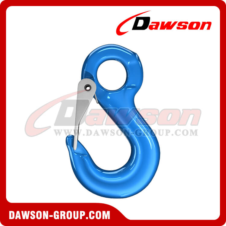 G100 / Grade 100 Eye Sling Hook с защелкой для цепных стропов