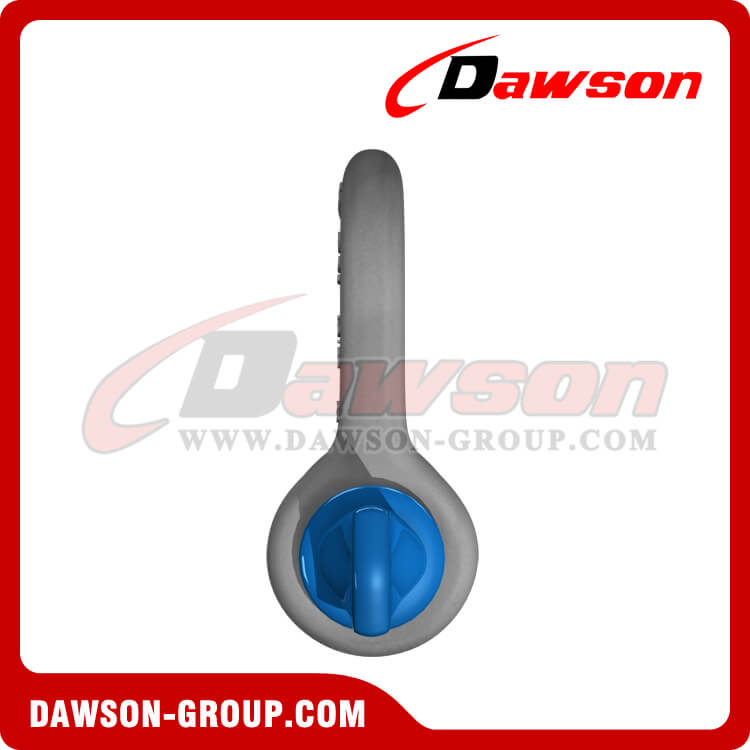 Dawson Brand Горячая оцинковка оцинкованная US-образная цепная скоба с винтовым штифтом