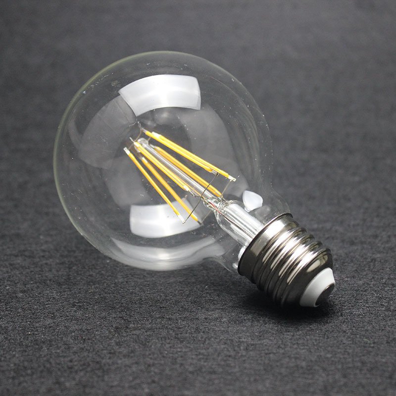 2015 New Design Glass Cover Retro E27 E14 Filament LED Bulb