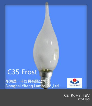 Eco Energy Saving C35t Halogen Bulb with CE, RoHS Approved