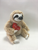Hairy Soft Stuffing Big Disccount Sloth Plush with Heart