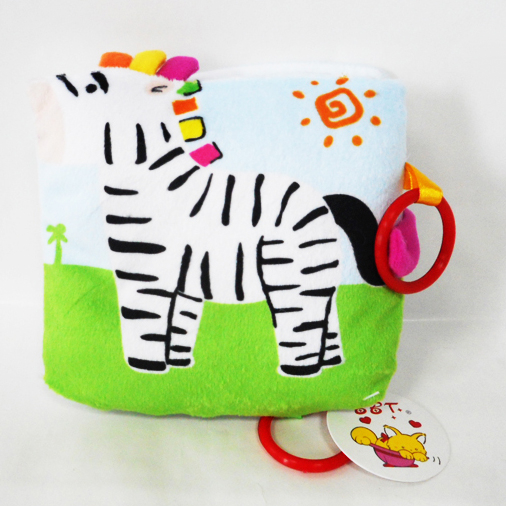 BSCI Audit Factory Soft Baby Cloth Book For Children Toy