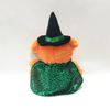 Custom Halloween Baby Gift Plush Orange Teddy Bear