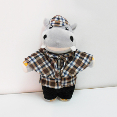 Custom Factory OEM Soft Plush Hippos Toy 