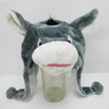 Soft Plush Toy Donkey Winter Hat for Kids