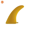 Epoxy Fiberglass Yellow Color G10 Material Surfboard Fin