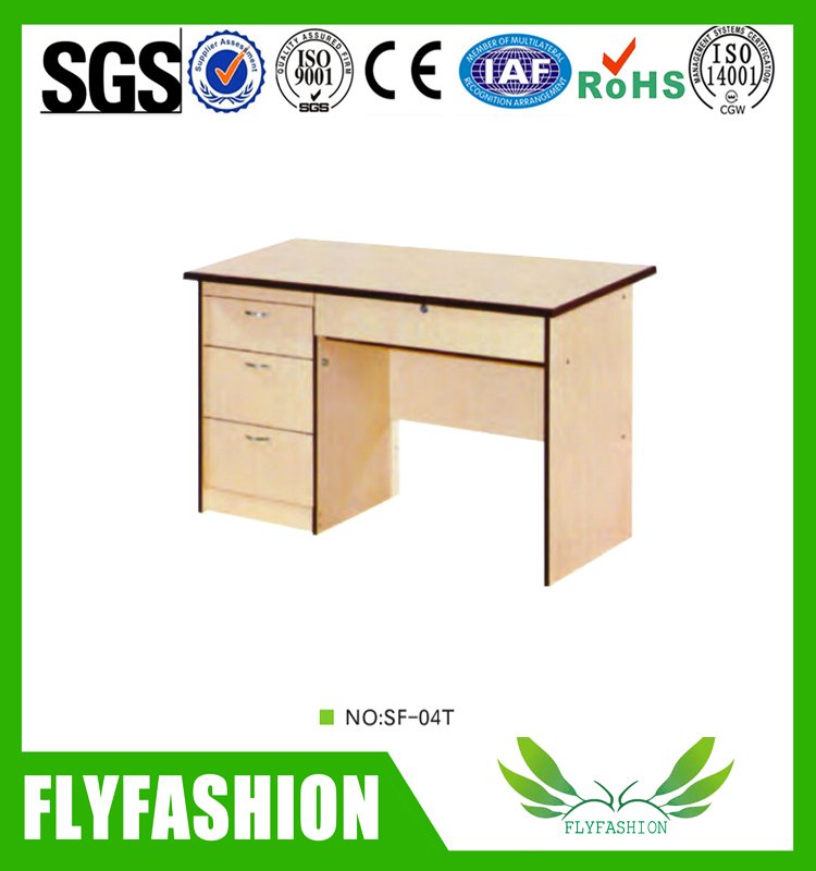 China School Office Writing Desk Teacher Desk With 3 Drawer Sf 03t
