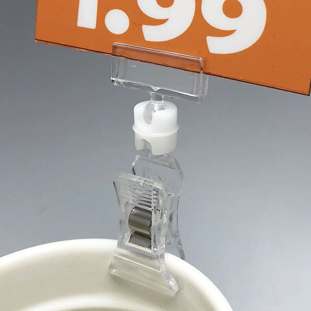 Small Clip On Sign Clips PS01 Buy clear pop sign holder, price tag